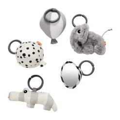 Done by deer Deer Friends baby gym Ø90 cm, Grey Outlet