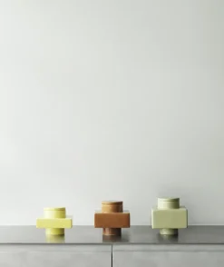 Normann Copenhagen Deko Object S2 vase, Lemon Yellow