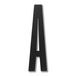 Design Letters letter, A Black Sale