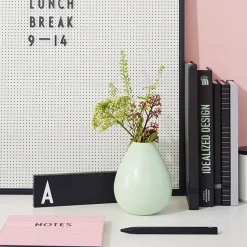 Design Letters letter board A2, grey Black