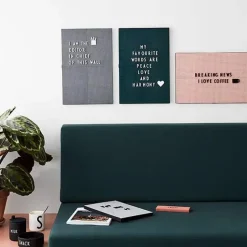 Design Letters letter board A3, dark Grey Online