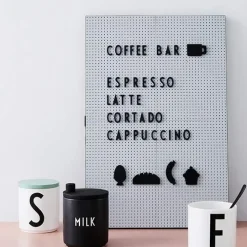 Design Letters letter board A3, light Grey Discount