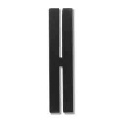 Design Letters letter, H Black Best