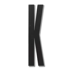 Design Letters letter, K Black Best