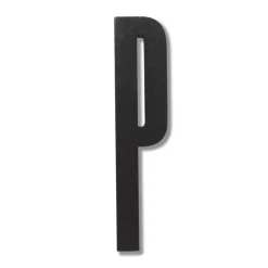 Design Letters letter, P Black Sale