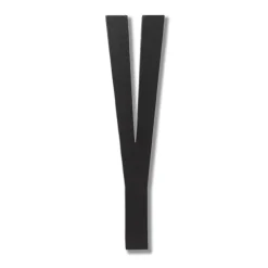 Design Letters letter, Y Black New