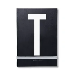 Design Letters personal notebook, T Black Online
