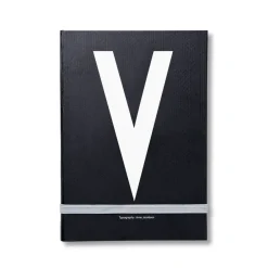 Design Letters personal notebook, V Black Hot
