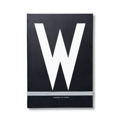 Design Letters personal notebook, W Black Outlet