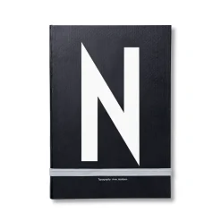 Design Letters personal notebook, N Black Outlet
