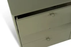 Mavis Deus chest of drawers 9 drawers, Olive Grey Outlet