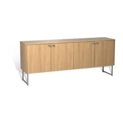 Mavis Deus sideboard 60 cm, White-pigmented matte lacquered oak Beige Hot