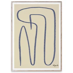 Paper Collective Different Ways poster , 50x70 cm Blue Outlet