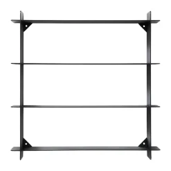 Andersen Furniture Division wall shelf, steel, 45x45x10 cm Black Best