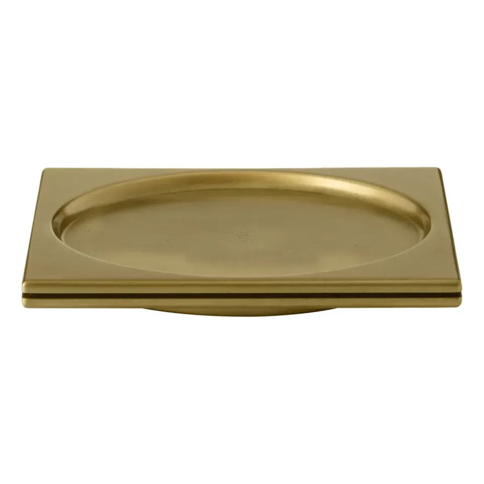 Audo Copenhagen Divot tray, Brass Gold-coloured Outlet