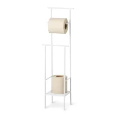 Ferm Living Dora toilet paper holder, White