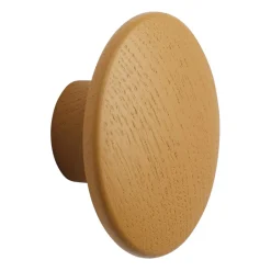 Muuto Dots wood hook burnt , Ø6.5 cm Orange Clearance