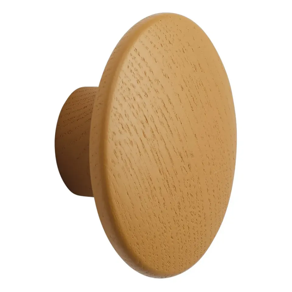 Muuto Dots wood hook burnt , Ø6.5 cm Orange Clearance