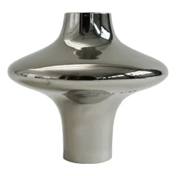 Hein Studio Doublet no. 02 s large candlestick, Chrome Silver-coloured Discount