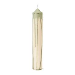 Ferm Living Drip pillar candle, Tea , 30 cm Green Best