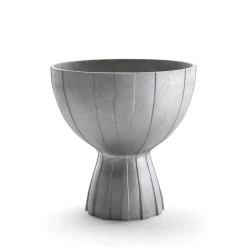 Byarums bruk Duett flower urn Ø42 cm, Aluminum Silver-coloured Discount