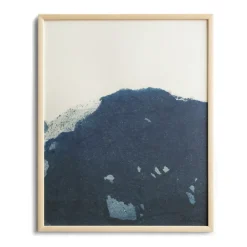Fine Little Day Dyeforindigo ocean 2 poster 40x50 cm, Blue-white BlueGreyWhite Best