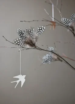 Cooee Design Easter Deco bird Easter decoration 4-pack, White New