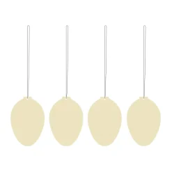 Cooee Design Easter Deco eggEaster decoration 4-pack, Light Yellow Sale