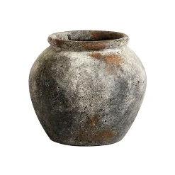 MUUBS Echo flower pot Ø30 cm h25 cm , rust- Grey Best