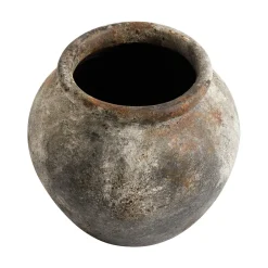 MUUBS Echo flower pot Ø30 cm h25 cm , rust- Grey Best