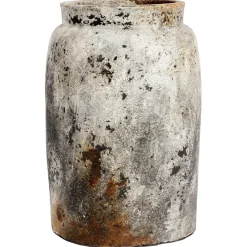 MUUBS Echo flower pot h40 cm Ø26 cm, Rust- Grey