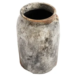 MUUBS Echo flower pot h40 cm Ø26 cm, Rust- Grey