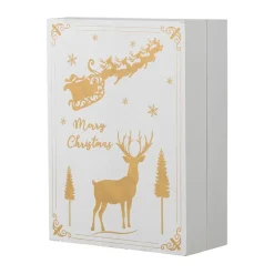 Bloomingville Elimar Advent Calendar with lighting, White Outlet
