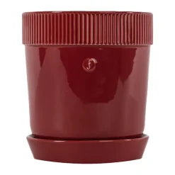 Sagaform Elise pot M Ø17 cm, Burgundy Red New