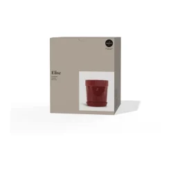 Sagaform Elise pot M Ø17 cm, Burgundy Red New