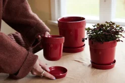 Sagaform Elise pot S Ø14 cm, Burgundy Red Sale