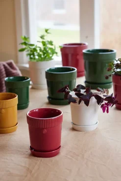 Sagaform Elise pot S Ø14 cm, Burgundy Red Sale