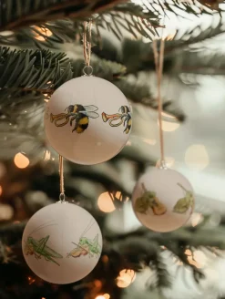 Design House Stockholm Elsa Beskow Christmas tree ornament 3-pack, Set no 9 White Best