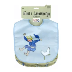 Rätt Start Emil i Lönneberga bib 2-pack, Blue Multi