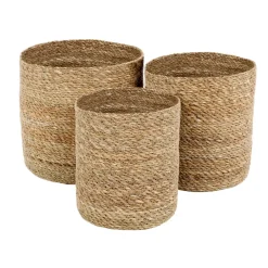 Dixie Emil storage basket 3-pack small, nature Beige Discount