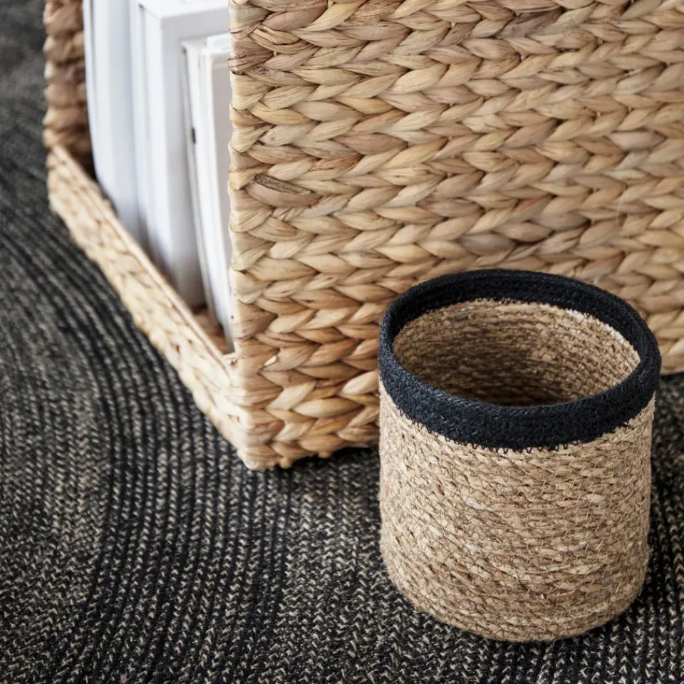 Dixie Emil storage basket 3-pack small, nature- Black New