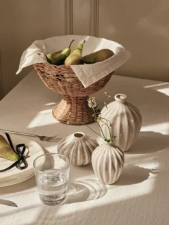 Broste Copenhagen Emmy basket, Ø26x21 cm Brown Clearance