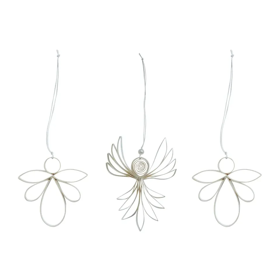Watt & Veke Engla Christmas decoration 3 pieces, White Discount