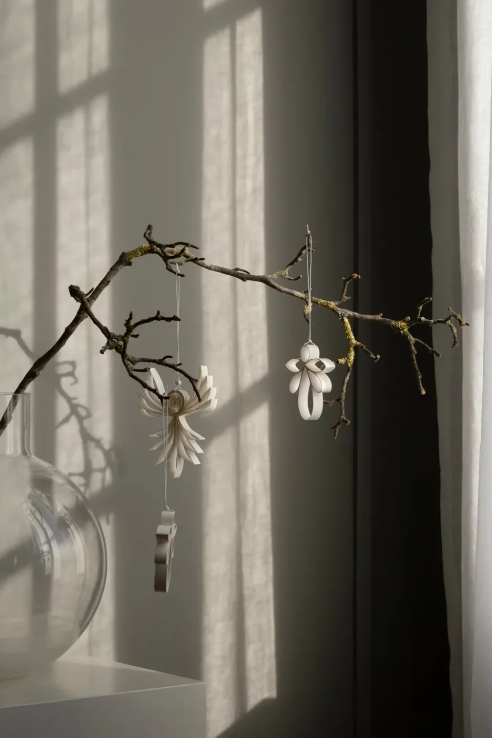 Watt & Veke Engla Christmas decoration 3 pieces, White Discount