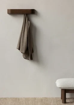 Audo Copenhagen Epoch clothes hanger 50 cm, Dark stained oak Brown Hot