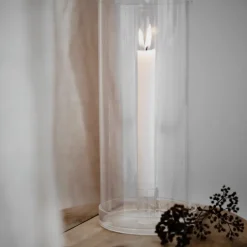 ERNST candle lantern for chandelier 29 cm, clear Transparent Best