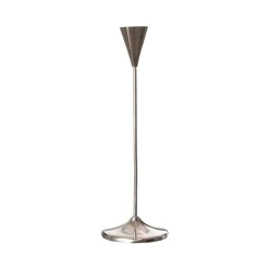 ERNST candlestick chrome, 25 cm Silver-coloured Online