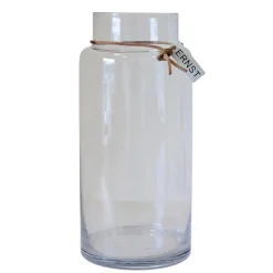 ERNST glass vase H33cm Ø11.5cm, clear Transparent Online