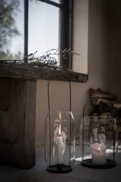 ERNST lantern for chandelier 40 cm, Black