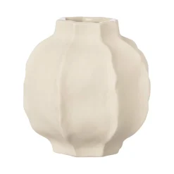 ERNST vase dented stripe, 10 cm Beige Outlet